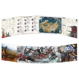 Dungeons and Dragons RPG: Eberron - Rising from the Last War DM Screen - Your Source for Gaming Essentials Cheap