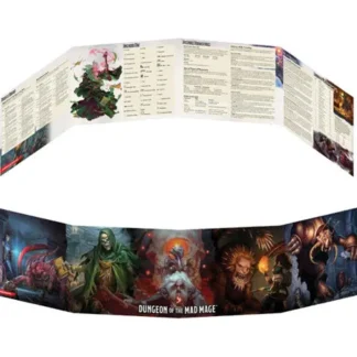Dungeons and Dragons RPG: Waterdeep - Dungeon of the Mad Mage DM Screen - Your Source for Gaming Essentials Fashion