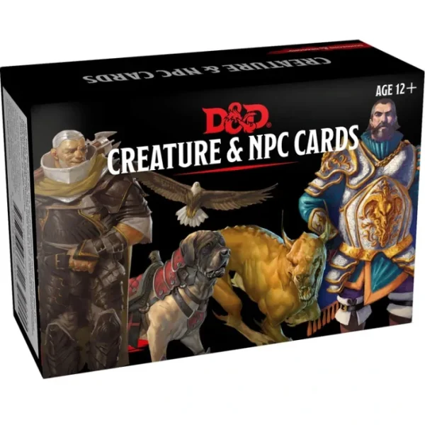 Dungeons and Dragons RPG Creatures and NPC Cards - 182 Card Deck - Your Source for Gaming Essentials Hot