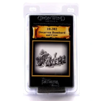 Dwarf Bombard and Crew #10-382 Classic Ral Partha Fantasy RPG Metal Figure - Your Source for Gaming Essentials Store