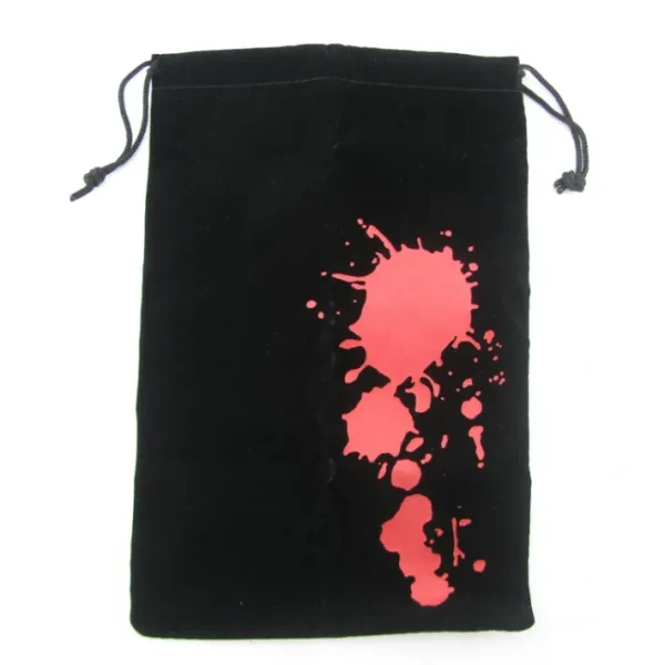 Fantasy Flight Supply Drawstring Dice Bag - Blood - Your Source for Gaming Essentials Cheap