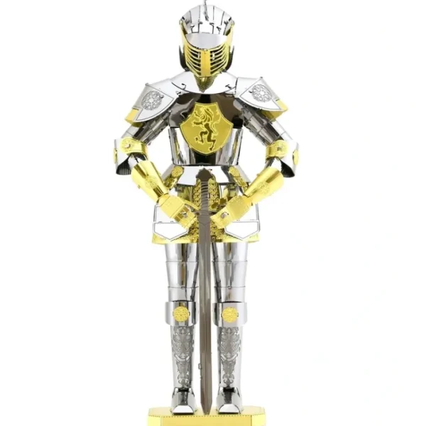 Fascinations European (Knight) Armor Unassembled Color 3D Metal Model Kit - Your Source for Gaming Essentials Best