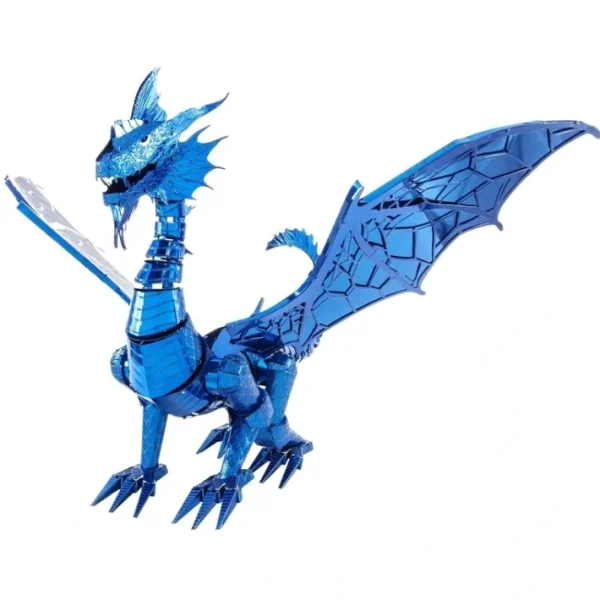 Fascinations ICONX Blue Dragon Laser Cut Metal Model Kit - Your Source for Gaming Essentials Flash Sale