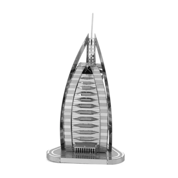 Fascinations ICONX Burj al Arab Laser Cut 3D Metal Model Kit - Your Source for Gaming Essentials Shop