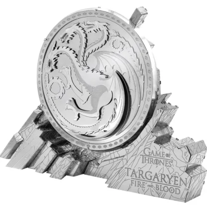 Fascinations ICONX Game of Thrones Targaryen Sigil Unassembled 3D Metal Model - Your Source for Gaming Essentials Hot