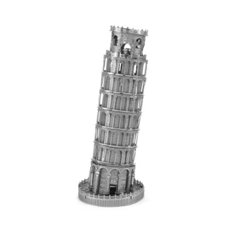 Fascinations ICONX Leaning Tower of Pisa Laser Cut 3D Metal Model Kit - Your Source for Gaming Essentials Shop