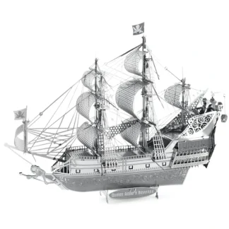 Fascinations ICONX Queen Anne's Revenge Ship Laser Cut 3D Metal Model Kit - Your Source for Gaming Essentials Clearance