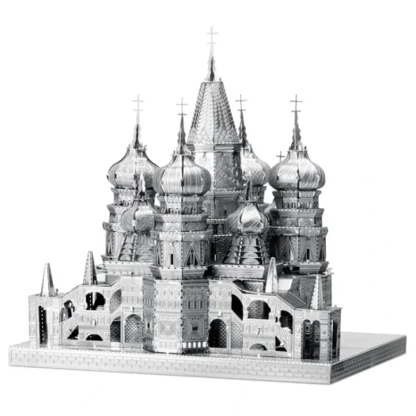 Fascinations ICONX Saint Basil's Cathedral Laser Cut 3D Metal Model Kit - Your Source for Gaming Essentials Online