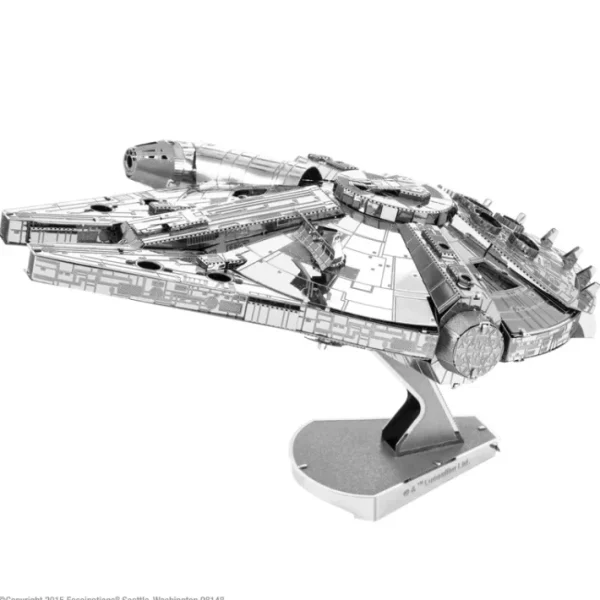 Fascinations ICONX Star Wars Millennium Falcon Laser Cut 3D Metal Model Kit - Your Source for Gaming Essentials Discount