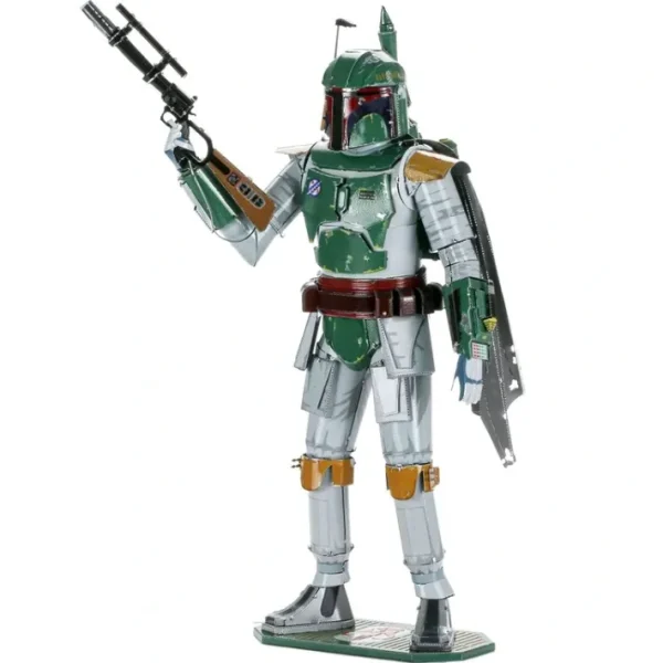 Fascinations ICONX Star Wars Boba FettLaser Cut 3D Metal Model Kit - Your Source for Gaming Essentials New