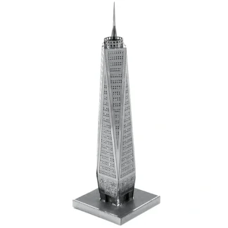 Fascinations Metal Earth One World Trade Center Laser Cut 3D Metal Model Kit - Your Source for Gaming Essentials Cheap
