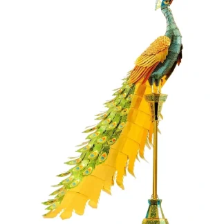 Fascinations Metal Earth Peacock Laser Cut Unassembled Color 3D Metal Model Kit - Your Source for Gaming Essentials Fashion