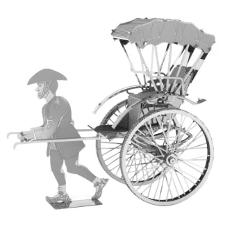 Fascinations Metal Earth Rickshaw Laser Cut 3D Metal Model Kit - Your Source for Gaming Essentials Discount