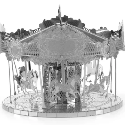 Fascinations Metal Earth Merry Go Round Laser Cut 3D Metal Model Kit - Your Source for Gaming Essentials Fashion