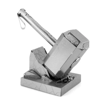 Fascinations Metal Earth Mjolnir Thor's Hammer Marvel Laser Cut 3D Metal Kit - Your Source for Gaming Essentials Online