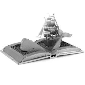 Fascinations Metal Earth Moby Dick Book Sculpture 3D Metal Model Kit - Your Source for Gaming Essentials Cheap