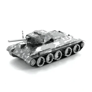 Fascinations Metal Earth T-34 Tank Laser Cut 3D Metal Model Kit - Your Source for Gaming Essentials Outlet