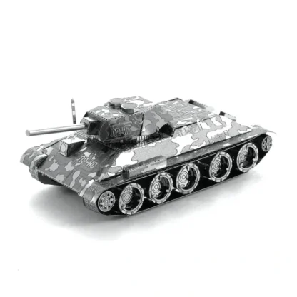 Fascinations Metal Earth T-34 Tank Laser Cut 3D Metal Model Kit - Your Source for Gaming Essentials Outlet