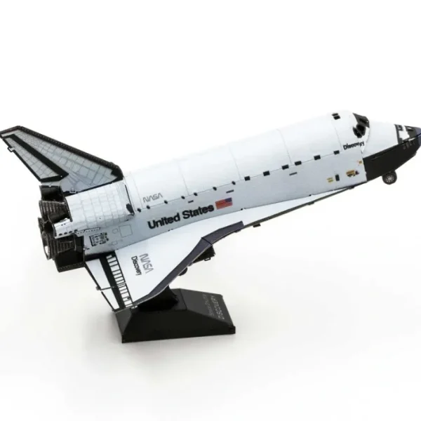 Fascinations Metal Earth Space Shuttle Discovery Laser Cut 3D Metal Model Kit - Your Source for Gaming Essentials Shop