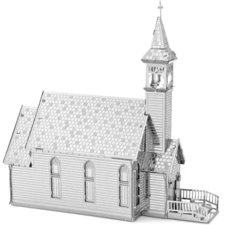 Fascinations Metal Earth The Old Country Church Unassembled 3D Metal Model Kit - Your Source for Gaming Essentials Cheap