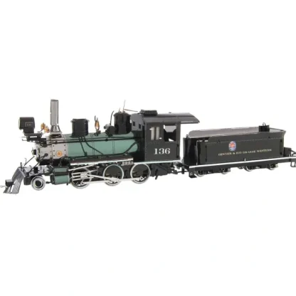 Fascinations Metal Earth Wild West 2-6-0 Locomotive Unassembled 3D Metal Model - Your Source for Gaming Essentials Outlet