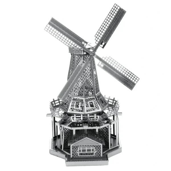 Fascinations Metal Earth Windmill Laser Cut 3D Metal Model Kit - Your Source for Gaming Essentials Outlet