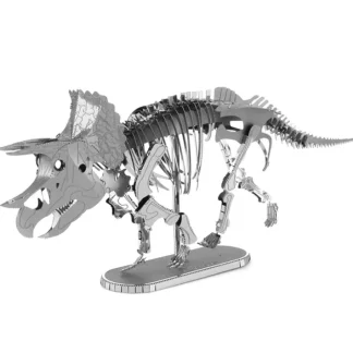 Fascinations Metal Earth Triceratops Skeleton Laser Cut 3D Metal Model Kit - Your Source for Gaming Essentials Flash Sale