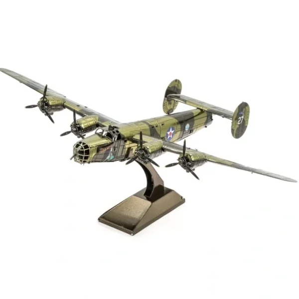 Fascinations Metal Earth B-24 Liberator Unassembled 3D Metal Model Kit - Your Source for Gaming Essentials Shop