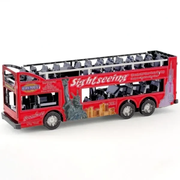 Fascinations Metal Earth Big Apple Tour Bus Laser Cut Metal Model Kit - Your Source for Gaming Essentials Best Sale