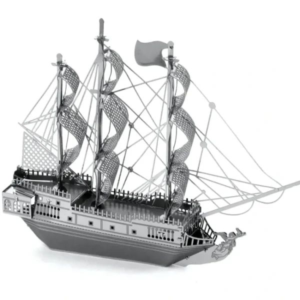 Fascinations Metal Earth Black Pearl Ship Laser Cut 3D Metal Model Kit - Your Source for Gaming Essentials Cheap