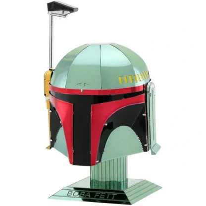 Fascinations Metal Earth Boba Fett Helmet Unassembled Color 3D Metal Model Kit - Your Source for Gaming Essentials Store