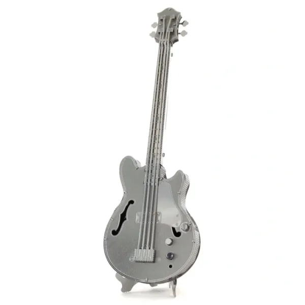 Fascinations Metal Earth Electric Bass Guitar Laser Cut 3D Metal Model Kit - Your Source for Gaming Essentials Online