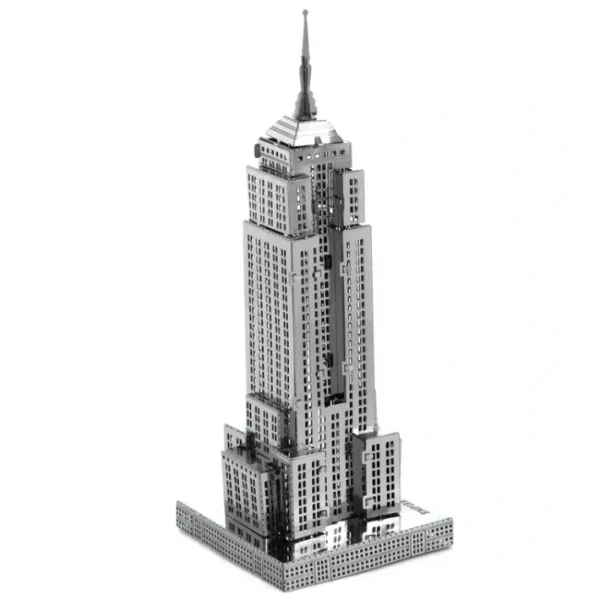 Fascinations Metal Earth Empire State Building Laser Cut 3D Metal Model Kit - Your Source for Gaming Essentials Discount