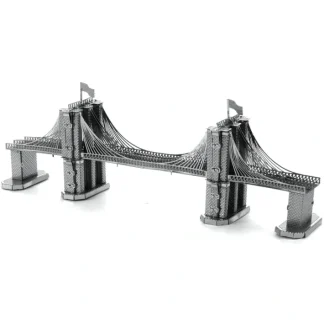 Fascinations Metal Earth Brooklyn Bridge Laser Cut 3D Metal Model Kit - Your Source for Gaming Essentials Best