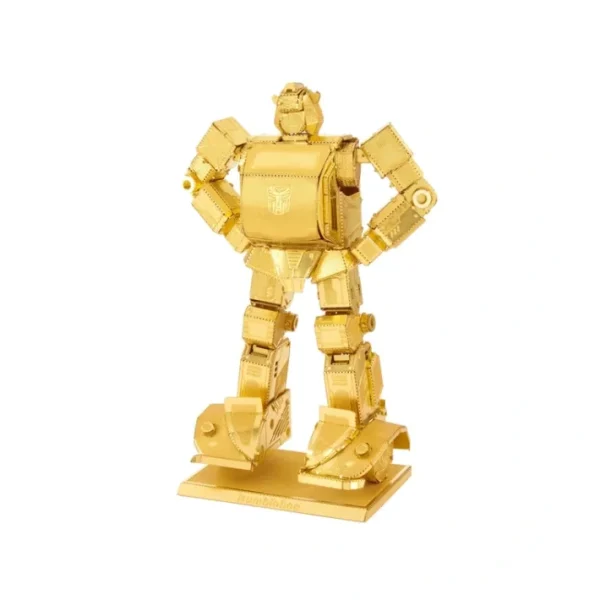 Fascinations Metal Earth Bumblebee Transformers Gold Laser Cut 3D Metal Kit - Your Source for Gaming Essentials Outlet