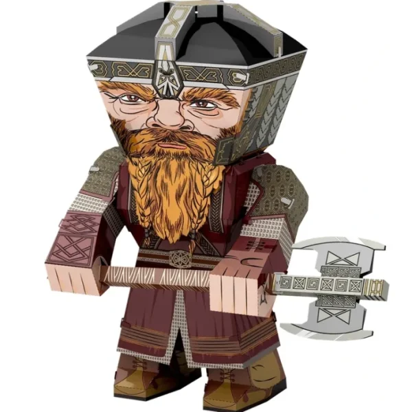 Fascinations Metal Earth Legends Lord of the Rings Gimli 3D Metal Model Kit - Your Source for Gaming Essentials Cheap