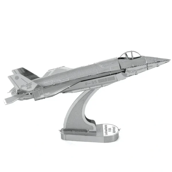 Fascinations Metal Earth F-35A Lightning II Plane Laser Cut 3D Metal Model Kit - Your Source for Gaming Essentials Discount