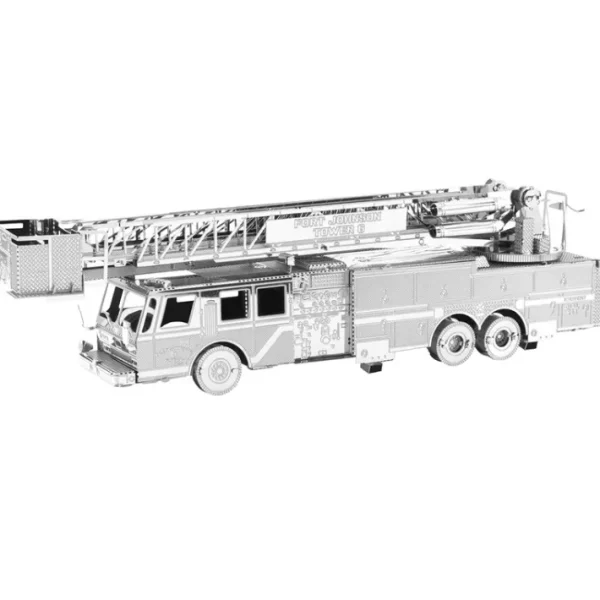 Fascinations Metal Earth Fire Engine Truck Laser Cut 3D Metal Model Kit - Your Source for Gaming Essentials Flash Sale