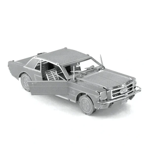 Fascinations Metal Earth Ford 1965 Mustang Coupe Laser Cut 3D Metal Model Kit - Your Source for Gaming Essentials Best