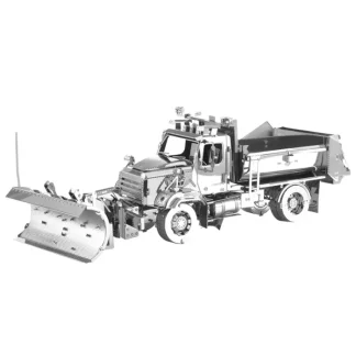 Fascinations Metal Earth Freightliner 114SD Snow Plow Laser Cut 3D Model Kit - Your Source for Gaming Essentials Store