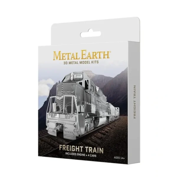 Fascinations Metal Earth Gift Box Set Freight Train Laser Cut 3D Metal Kit - Your Source for Gaming Essentials Cheap