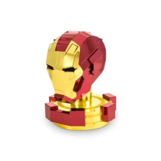 Fascinations Metal Earth Iron Man Helmet Marvel Color Laser Cut 3D Metal Kit - Your Source for Gaming Essentials Store