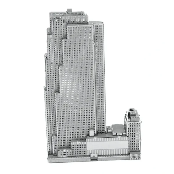 Fascinations Metal Earth 30 Rockefeller Plaza Laser Cut 3D Metal Model Kit - Your Source for Gaming Essentials Cheap