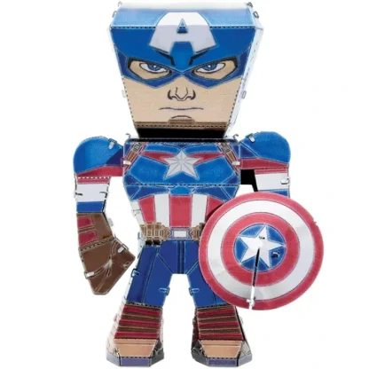 Fascinations Metal Earth Legends Captain America Laser Cut Color 3D Metal Model - Your Source for Gaming Essentials Clearance