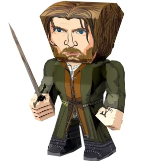 Fascinations Metal Earth Legends Lord of the Rings Aragorn 3D Metal Model Kit - Your Source for Gaming Essentials Sale