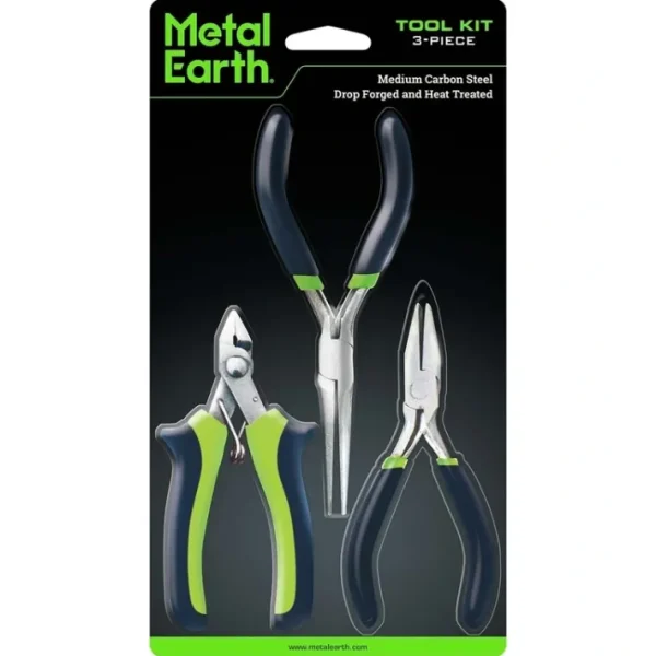 Fascinations 3-Pc Tool Kit (Clippers, Flat Nose Pliers, Needle) for Metal Earth - Your Source for Gaming Essentials Cheap