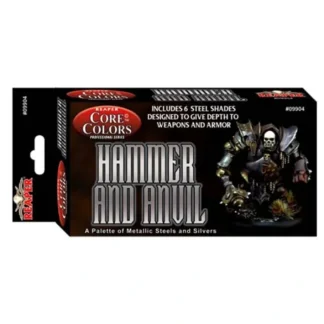 Fast Palette Core Colors Paint Set (6 Bottles) #09904 - Hammer and Anvil - Your Source for Gaming Essentials Cheap