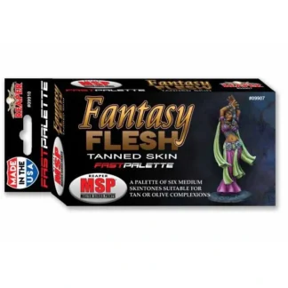 Fast Palette MSP Paint Set (6 Bottles) #09907 - Fantasy Flesh Tanned Skin - Your Source for Gaming Essentials Flash Sale