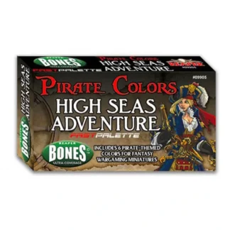 Fast Palette MSP Paint Set (6) ReaperCon Pirate Colors #09905 - High Seas Adventure - Your Source for Gaming Essentials Shop