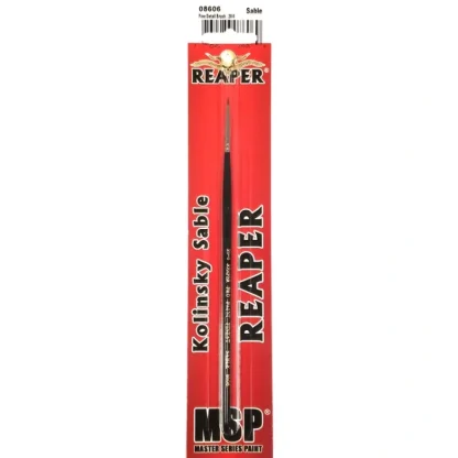 Fine Detail Brush 20/0 #08606 Kolinsky Sable Paint Brush for RPG Figures - Your Source for Gaming Essentials Clearance